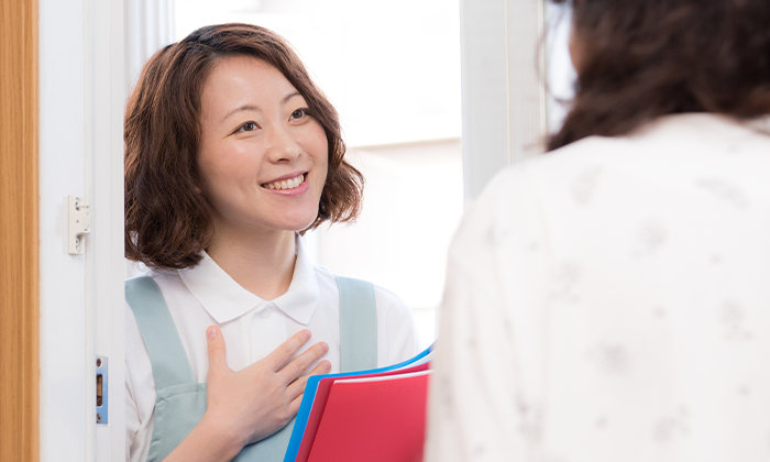家族の一員として悩みや相談に乗っています